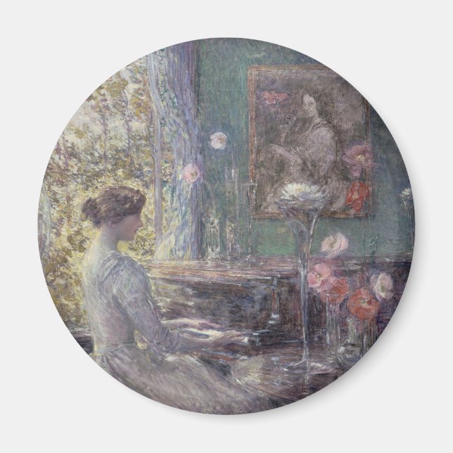 Imán Improvisación por Frederick Childe Hassam (Frente)