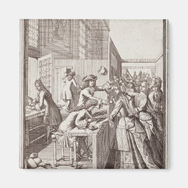 Imán Impuesto electoral, 1709 (Frente)