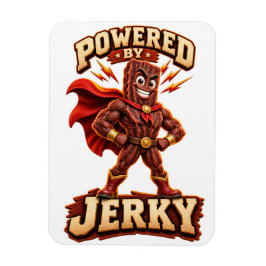 Imán Impulsado por Jerky Superhero