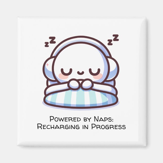 Imán Impulsado por Naps: Recargando en progreso (Frente)