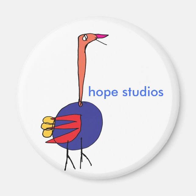 Imán Impulso de pájaro (Frente)