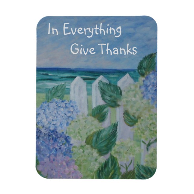 Imán In Everything Give Thanks Seashore (Vertical)