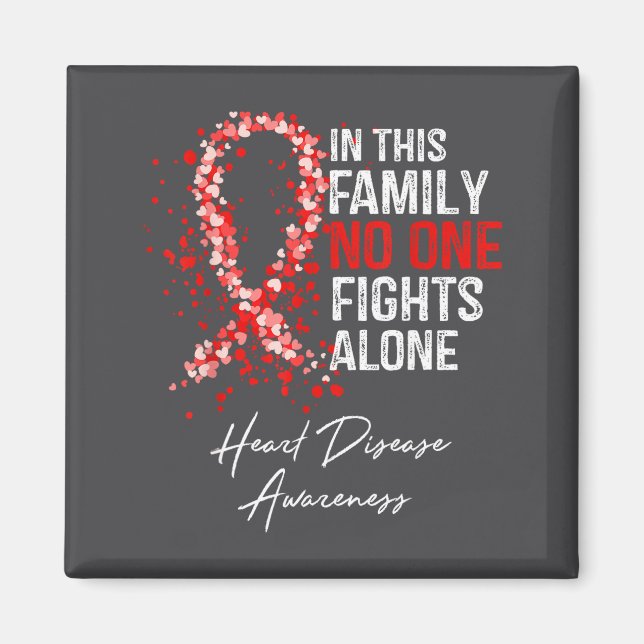 Imán In This Family Fights Alone Heart Disease Awarenes (Frente)