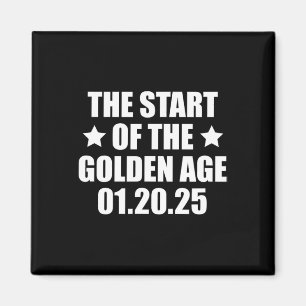 Imán Inauguración 2025 Presidente Trump Edad de Oro