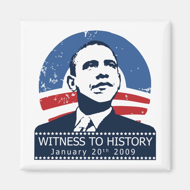 Imán Inauguración de Obama (Frente)