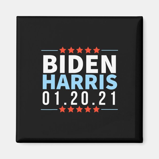 Imán Inauguración de victoria electoral de Biden Harris (Frente)