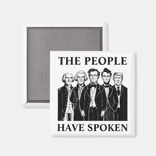 Imán Inauguración del presidente (Anverso/Reverso)