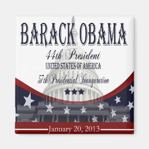 Imán inaugural de 2013 Obama