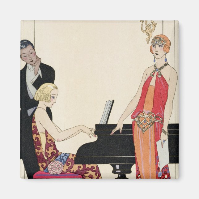 Imán Incantación, ilustracion para la Gazette du Bon To (Frente)