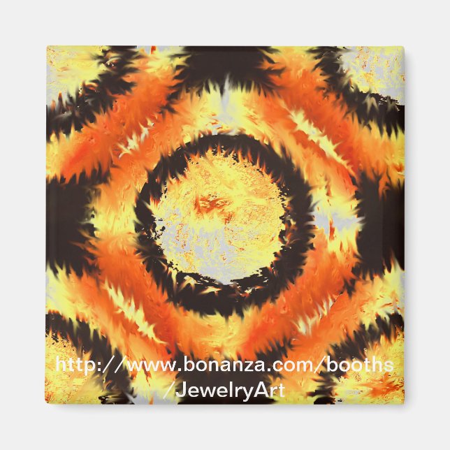 Imán Incendio de Anillo de Fuego (Frente)