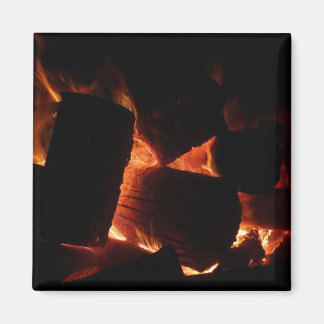 Imán Incendios de leña de invierno