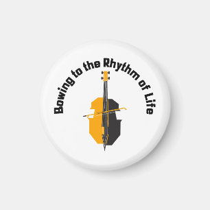 Imán Inclinándose al Ritmo de la Vida Cello