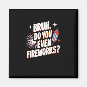 Imán ¿Incluso Fuegos Artificiales Graciosos Regalos Del