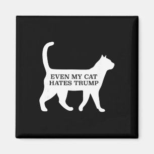 Imán Incluso mi gato odia a Trump