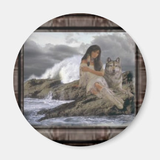 Imán IndainMaiden_Wolf