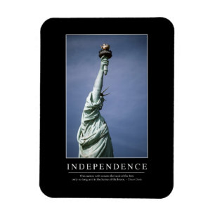Imán Independencia: Cita inspiradora 1