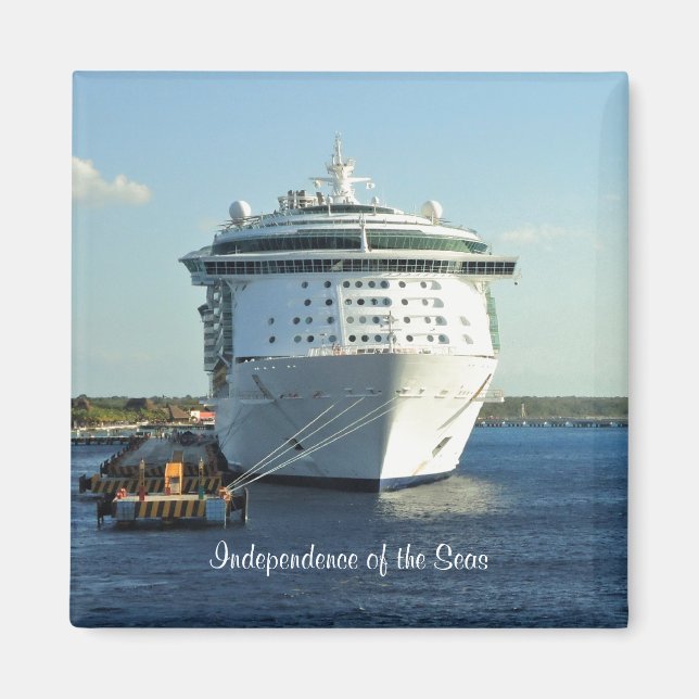 Imán Independencia en Cozumel (Frente)