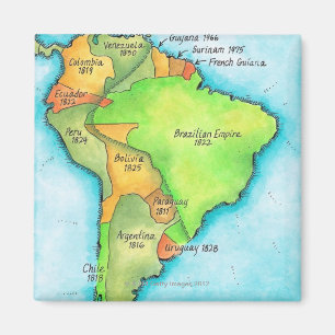 Imán Independencia suramericana