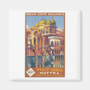Imán India: Ferrocarriles estatales visitan India Muttr