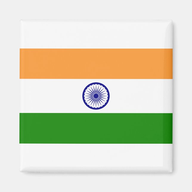 Imán India Flag (Frente)