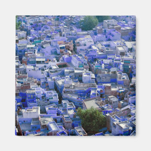 Imán INDIA, Rajasthan, Jodhpur: Ciudad azul de Jodhpur