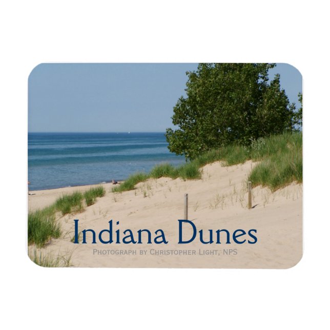 Imán Indiana Dunes Magnet (Horizontal)