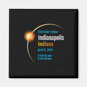 Imán Indiana En Eclipse Solar Total 2024