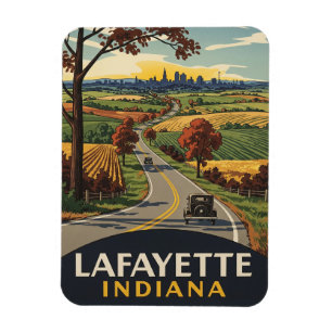 Imán Indiana Lafayette Travel