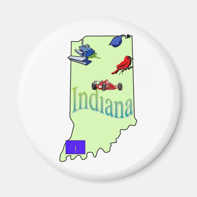 Imán Indiana Magnet (Frente)