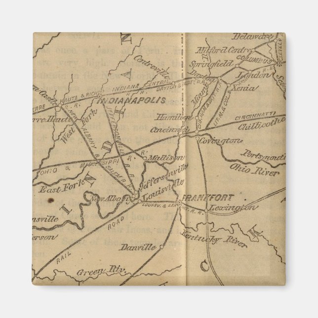 Imán Indiana, Ohio, Kentucky (Frente)