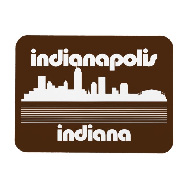 Imán Indianapolis Indiana (Horizontal)