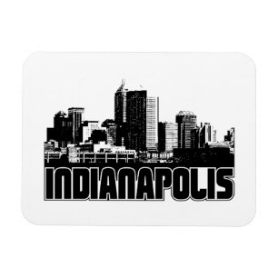 Imán Indianapolis Skyline