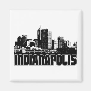 Imán Indianapolis Skyline