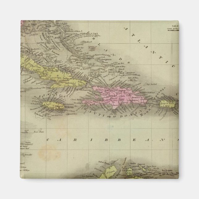 Imán Indias occidentales 23 (Frente)