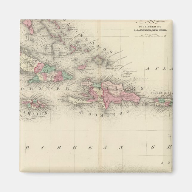 Imán Indias Occidentales 3 (Frente)