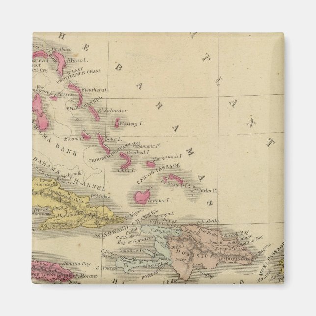 Imán Indias Occidentales 5 (Frente)