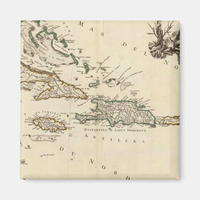 Imán Indias Occidentales 5 (Frente)