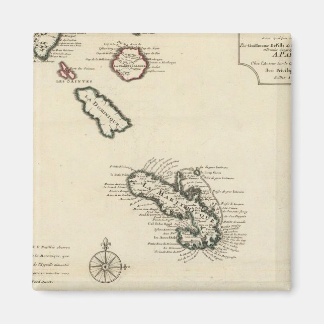 Imán Indias Occidentales 7 (Frente)