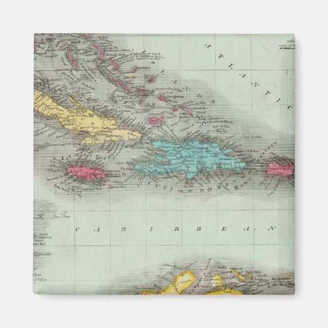 Imán Indias Occidentales 8 (Frente)