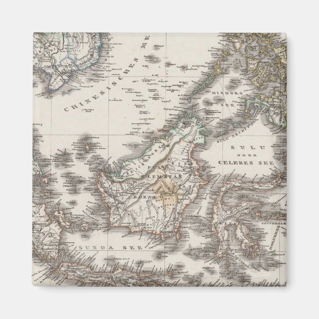 Imán Indias Orientales 3 (Frente)