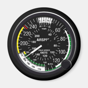 Imán Indicador de indicador de velocidad aérea de los
