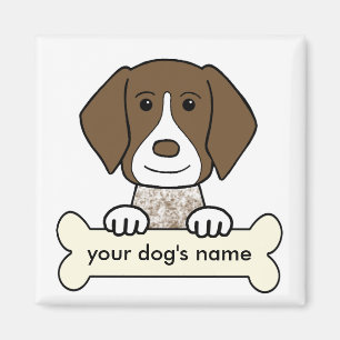 Imán Indicador de pelo corto alemán personalizado