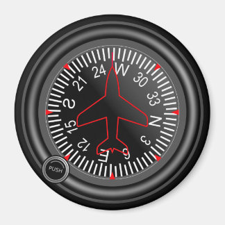 Imán Indicador de rumbo de aeronaves
