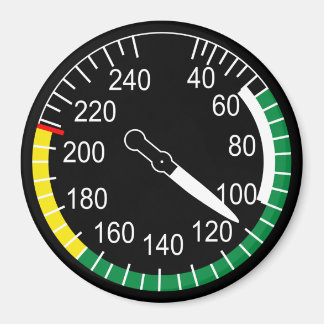 Imán Indicador de velocidad de la aeronave