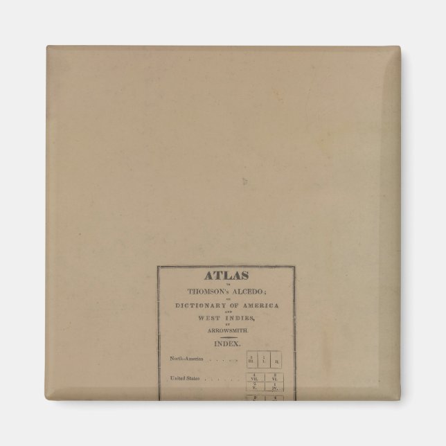 Imán Índice de Atlas (Frente)