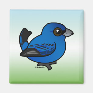 Imán Indigo Bunting
