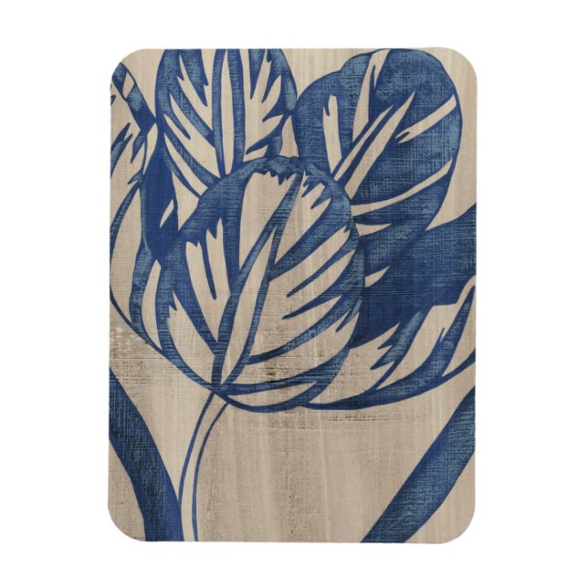 Imán Indigo Tulip (Vertical)