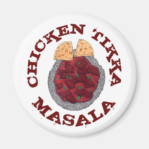 Imán Indio alimentario británico se lleva pollo Tikka M