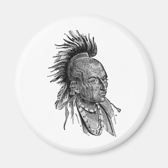 Imán Indio americano (Frente)