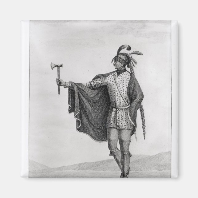 Imán Indio de la nación de Kaskaskia (Frente)